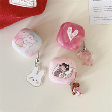 Load image into Gallery viewer, Cute Earbuds Case with Keychain for Samsung Galaxy Buds
