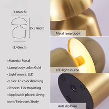 Load image into Gallery viewer, Versatile LED Touch Bedside Lamp - 3-Color Dimmable Night Light
