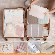 Load image into Gallery viewer, Travel Organizer Packing Cube Set for Luggage and Wardrobe Storage
