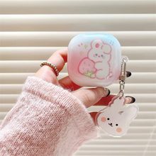 Load image into Gallery viewer, Cute Earbuds Case with Keychain for Samsung Galaxy Buds
