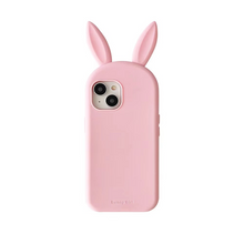 Load image into Gallery viewer, Cute 3D Bunny Ears Silicone Phone Case
