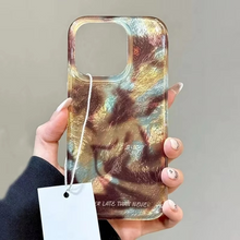 Load image into Gallery viewer, Korean Artistic Glitter Gradient Tinfoil Pattern Phone Case
