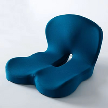 Load image into Gallery viewer, Ergonomic Seat Cushion with Backrest for Office and Home Chairs, Soft Support for Hip and Lower Back Comfort
