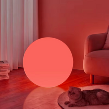 Load image into Gallery viewer, RGB Color Changing Sphere Table Lamp

