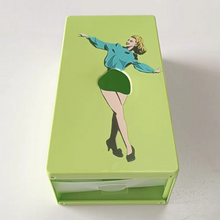 Load image into Gallery viewer, Retro Rectangular Facial Tissue Box Case for Vanity, Countertop, or Nightstand
