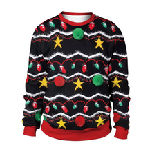 Load image into Gallery viewer, Cozy Unisex Christmas Sweater Loose Fit Holiday Knit
