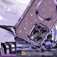 Load image into Gallery viewer, Sparkling Electroplate Case with MagSafe for iPhone

