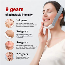 Load image into Gallery viewer, Face Slimming Device EMS Microcurrent Sculpting Vibrating Belt with Heat Compress for Personal Care
