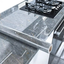 Load image into Gallery viewer, Marble Self Adhesive Waterproof Wallpaper for Bathroom, Kitchen, and Countertops
