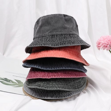 Load image into Gallery viewer, Versatile Denim Bucket Hat - Unisex, Foldable &amp; Stylish
