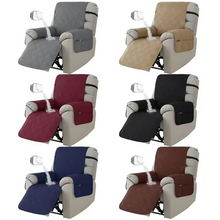 Load image into Gallery viewer, Waterproof Recliner Cover, Anti-Slip Furniture Protector for Pets and Kids, 1 Seater Armchair Slipcover
