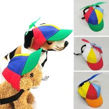 Load image into Gallery viewer, Colorful Sunproof Propeller Dog Cap for Summer Fun
