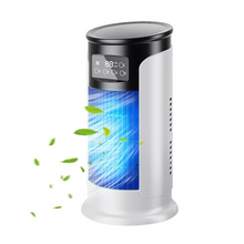 Load image into Gallery viewer, Portable Air Conditioners Fan Evaporative Cooler USB Quiet Timer Room Cooling Small 10 oz Water Tank Personal Cooler Adjustable

