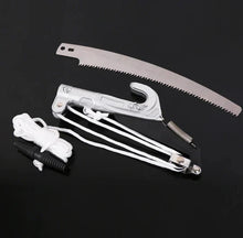 Load image into Gallery viewer, Telescopic Hedge Trimmer with Rope System, SK5 Steel Blade for Fruit Trees and Tall Branches
