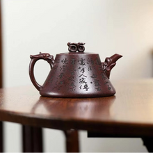 Load image into Gallery viewer, Yixing Zisha Clay Teapot 10.5 fl oz Traditional Chinese Teaware
