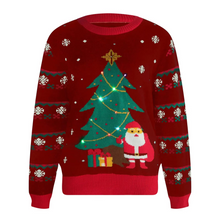 Load image into Gallery viewer, Women's Light Up Christmas Tree Knit Sweater
