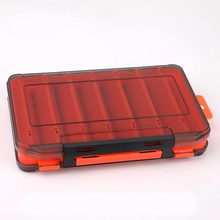 Load image into Gallery viewer, Double Sided Waterproof Fishing Tackle Box with U-Shaped Storage and Transparent Design
