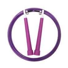 Load image into Gallery viewer, Adjustable Speed Jump Rope with Steel Wire for Fast Workouts and Home Fitness
