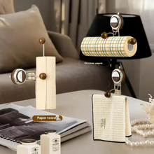 Load image into Gallery viewer, Suction Cup Stainless Steel Paper Towel and Tissue Holder
