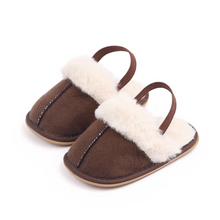 Load image into Gallery viewer, Cozy Plush Baby Slippers Soft Warm Non Slip Indoor Outdoor House Shoes

