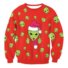 Load image into Gallery viewer, Cozy Unisex Christmas Sweater Loose Fit Holiday Knit
