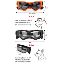 Load image into Gallery viewer, Protective UV Sunglasses for Small Dogs with Adjustable Straps
