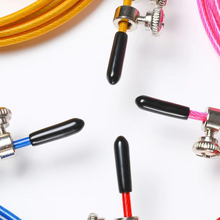Load image into Gallery viewer, Adjustable Speed Jump Rope with Steel Wire for Fast Workouts and Home Fitness

