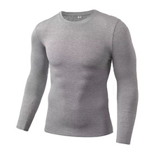 Load image into Gallery viewer, Men's Compression Long Sleeve Training Shirt for Running and Gym

