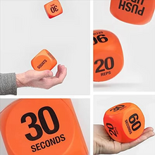 Load image into Gallery viewer, Exercise Dice Set for Full Body Workouts and Cardio Training
