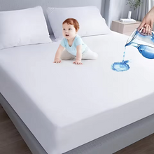 Load image into Gallery viewer, Premium Extra-Large Waterproof Mattress Protector with Ultra-Smooth Finish
