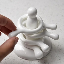 Load image into Gallery viewer, Ceramic Chopstick Holder and Spoon Rest Set for Elegant Table Setting
