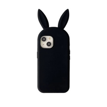 Load image into Gallery viewer, Cute 3D Bunny Ears Silicone Phone Case
