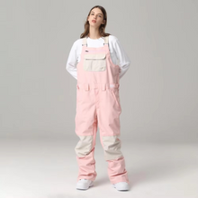Load image into Gallery viewer, Waterproof Windproof Ski Bib Pants for Men and Women – Insulated Winter Snow Overalls
