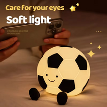 Load image into Gallery viewer, Rechargeable Football Night Light with 3-Level Dimming
