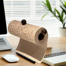 Load image into Gallery viewer, Suction Cup Stainless Steel Paper Towel and Tissue Holder
