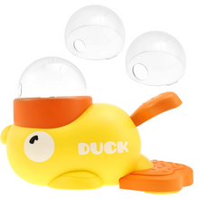 Load image into Gallery viewer, Interactive Duck Slow Feeder Toy and Food Dispenser for Dogs
