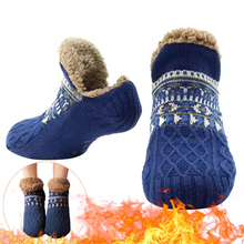 Load image into Gallery viewer, Ultra Cozy Non Slip Fleece Lined Winter Socks for Home and Sleep
