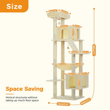 Load image into Gallery viewer, Cat Tree With Hammock For Indoor Cats
