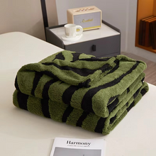Load image into Gallery viewer, Modern Zebra Print Throw Blanket for Cozy Home Decor

