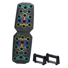 Load image into Gallery viewer, Portable Foldable Push-Up Board for Full-Body Strength Training

