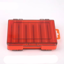 Load image into Gallery viewer, Double Sided Waterproof Fishing Tackle Box with U-Shaped Storage and Transparent Design
