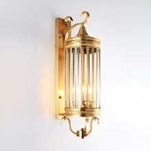 Load image into Gallery viewer, Elegant European Copper Waterproof Outdoor Wall Sconce
