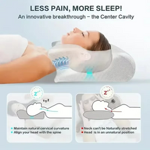 Load image into Gallery viewer, Deep Sleep Memory Foam Cervical Support Pillow for Neck and Spine Comfort
