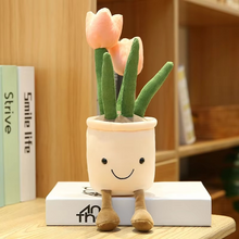 Load image into Gallery viewer, Charming Tulip Succulent Plush Stuffed Toy Pillow for Birthday and Decor

