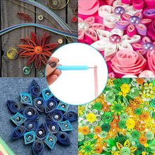 Load image into Gallery viewer, Quilling Paper Tool Set with Slotted Pen, Tweezers, Needle Pins, and Craft Accessories – 7, 6, or 12 Piece Kit
