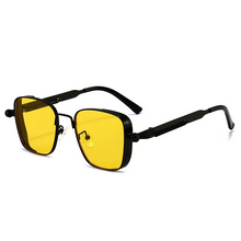 Load image into Gallery viewer, Retro Steampunk Metal Frame Sunglasses for Men
