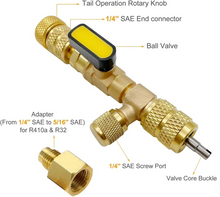Load image into Gallery viewer, Dual-Size HVAC Valve Core Remover &amp; Installer Tool
