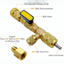 Load image into Gallery viewer, Dual-Size HVAC Valve Core Remover and Installer Tool
