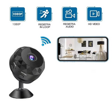 Load image into Gallery viewer, Mini 1080p HD Wireless Security Camera with Night Vision and Audio
