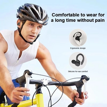 Load image into Gallery viewer, SP16 True Wireless Earbuds with Ear Hooks, Waterproof Sports Headphones with Mic and HiFi Stereo Sound
